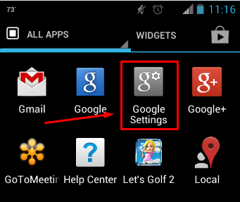 1 google settings